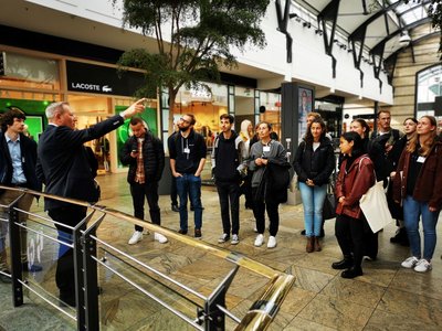 Fachexkursion im Centro, Oberhausen