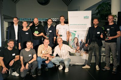 Siegerteams des TU Start-up Awards 2022 